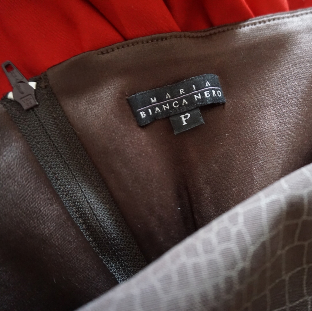 Faux Snakeskin Bodycon Dress - Picture 5 of 5